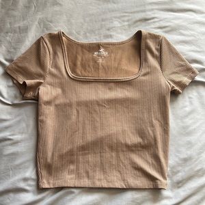 Hollister ribbed baby tee, Size M